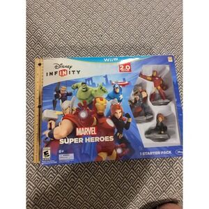 Nintendo Wii U Disney Infinity 2.0 Edition Marvel Super Heroes Starter Pack